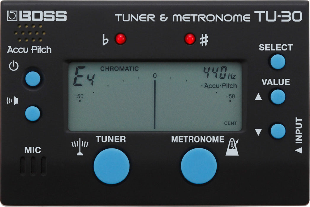 Boss TU-30 Metronome & Tuner - Music Bliss Malaysia