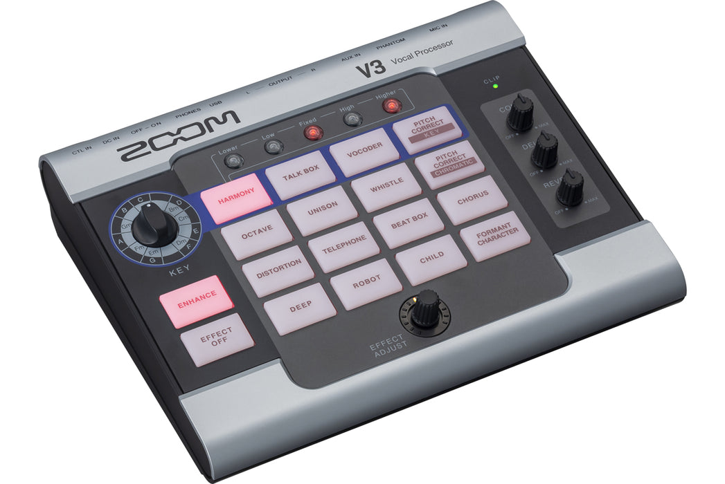 Zoom V3 Multi-effects Vocal Processor with 0% Instalment (V-3) - Music Bliss Malaysia